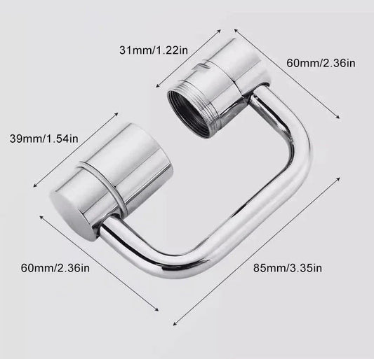 Otočný kohoutek o 360°
