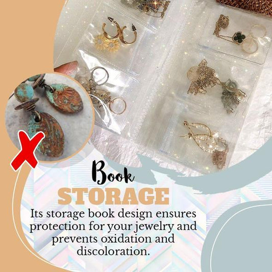 🔥🔥Kúpte 1 a získajte 1 zadarmo🔥Transparent Jewellery Storage Book Set