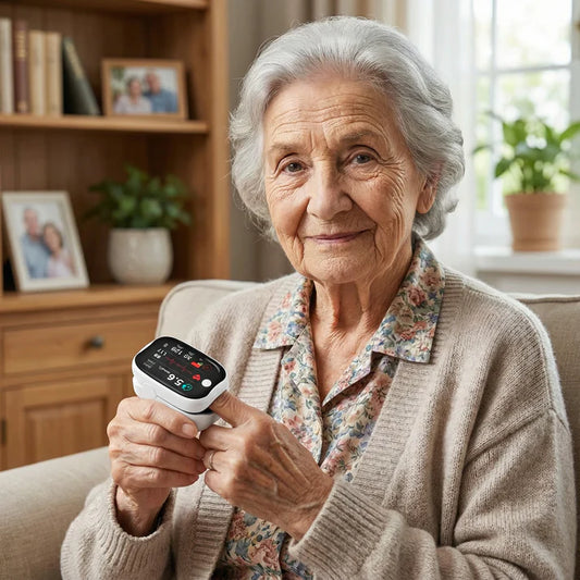 🌬️Laserový glukometr – Bezbolestné, rýchle a presné meranie hladiny cukru v krvi!