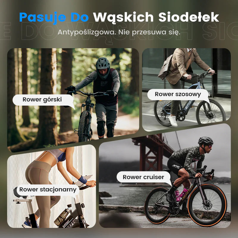 Vysoko odolné sedadlo bicykla