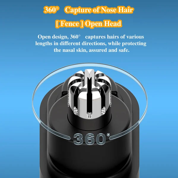 Prenosný zastrihávač chĺpkov z nosa
