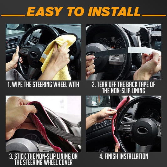🔥 🔥 Protišmykový kryt volantu do auta 🚗