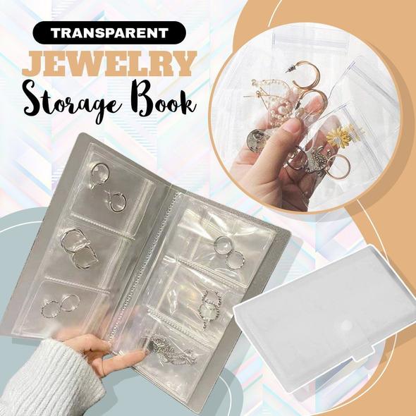 🔥🔥Kúpte 1 a získajte 1 zadarmo🔥Transparent Jewellery Storage Book Set
