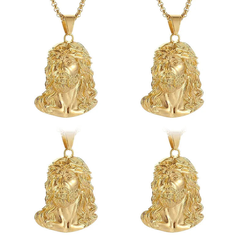 Náhrdelník s príveskom a obrázkom Ježiša