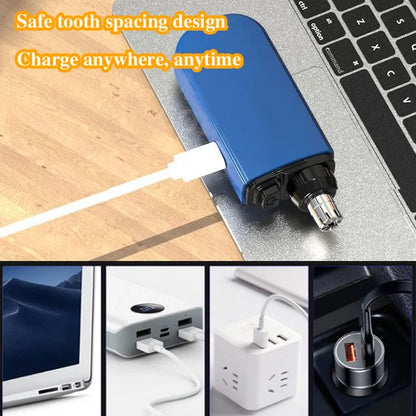 Prenosný zastrihávač chĺpkov z nosa