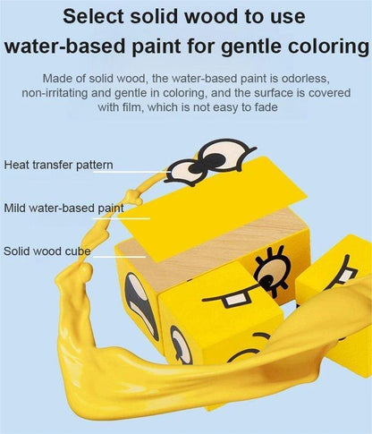 5D puzzle Vzdelávacia hra Faces Changing Family🧰