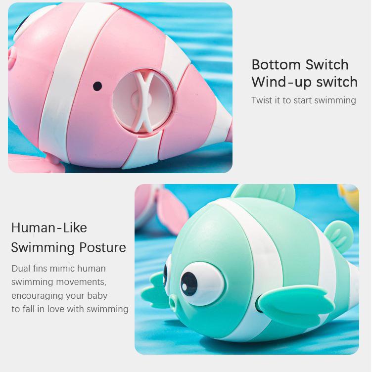 🐟Naťahovacia hračka do kúpeľa s klaunom