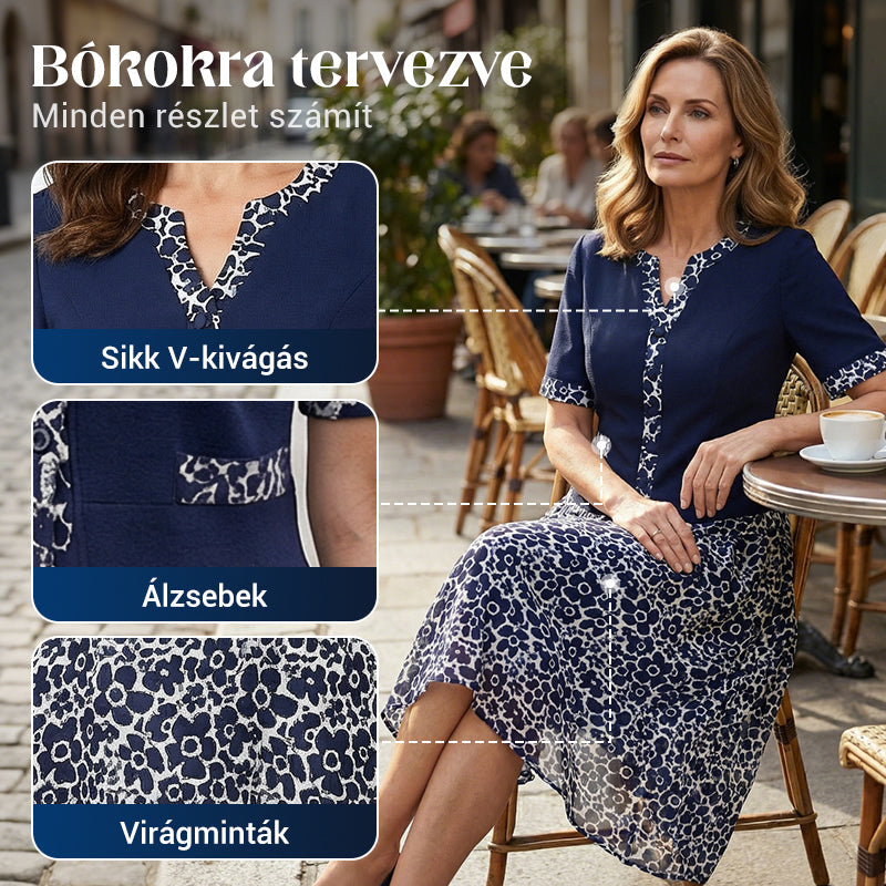 💥Skvelé ponuky📿Bezplatný náhrdelník🌸 Elegantné kvetinové šaty strihu A – pre každú postavu!