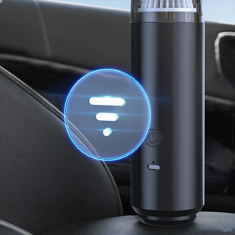 Portable Wireless Car Vacuum Cleaner｜Strong Suction · Low Noise · High-Efficiency Filter｜Multi-Purpose Cleaning