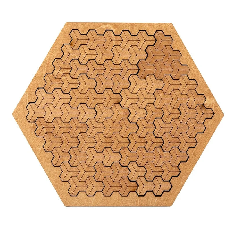 Drevené puzzle