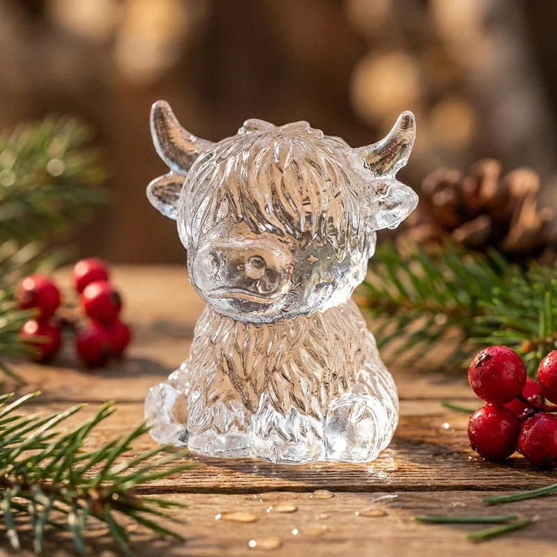 Tácka na ľad z kravského chovu Highland Cow