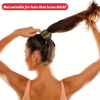 Lazy woman's hair clip, women's claw clip hair accessory