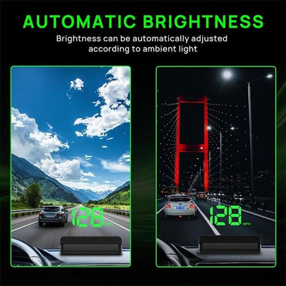 Digitálny rýchlomer s head-up displejom pre autá – HUD pre osobné autá, nákladné autá a motocykle