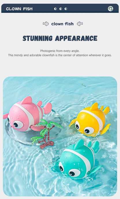 🐟Naťahovacia hračka do kúpeľa s klaunom