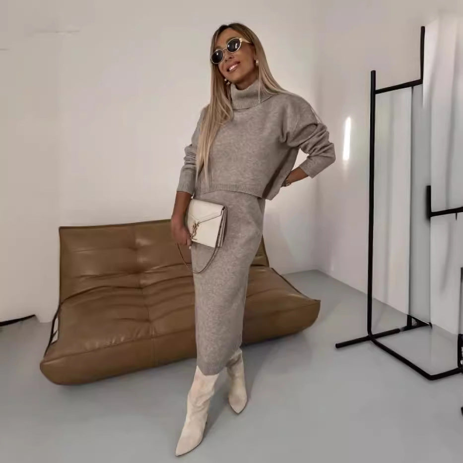 👗Módna a všestranná pletená súprava na bežné nosenie aj dochádzanie