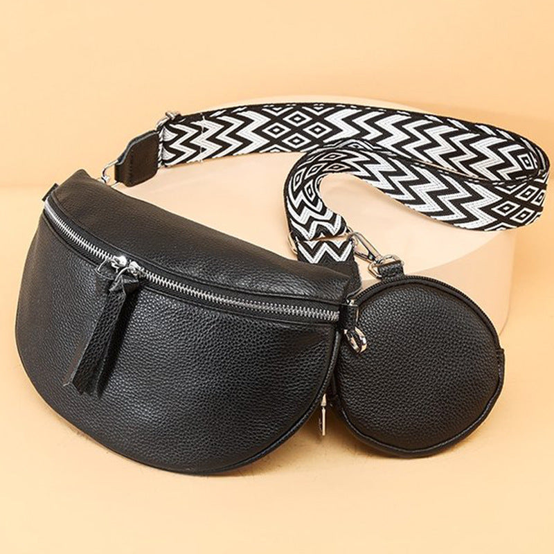 Ľahká a štýlová dámska crossbody kabelka
