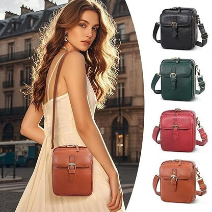 Kožená kabelka cez telo