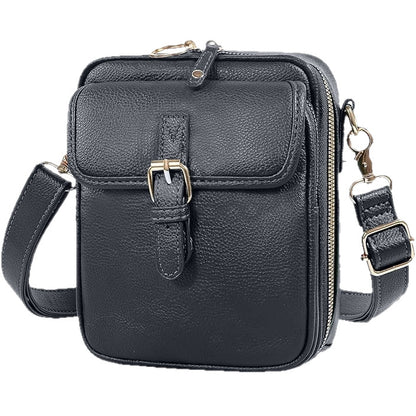 Kožená kabelka cez telo