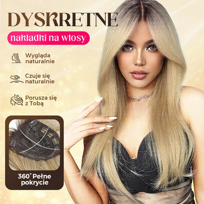 Vrchná vrstvená ofina pre ženy s rednúcimi vlasmi