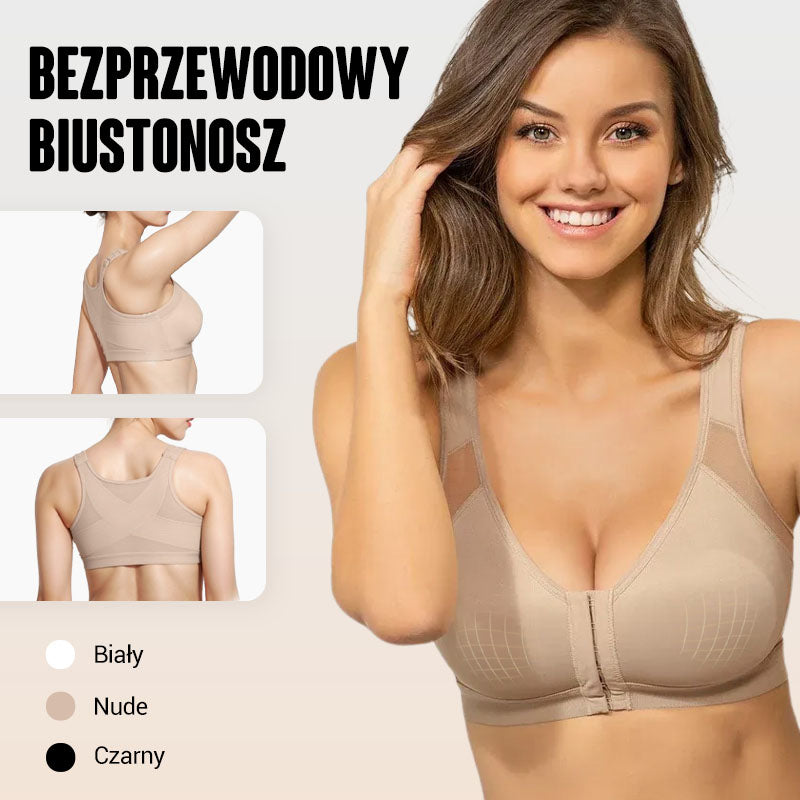 🔥POSLEDNÝ DEŇ VÝPREDAJA - ZĽAVA 49%🔥 Dámska podprsenka s bezdrôtovým zapínaním