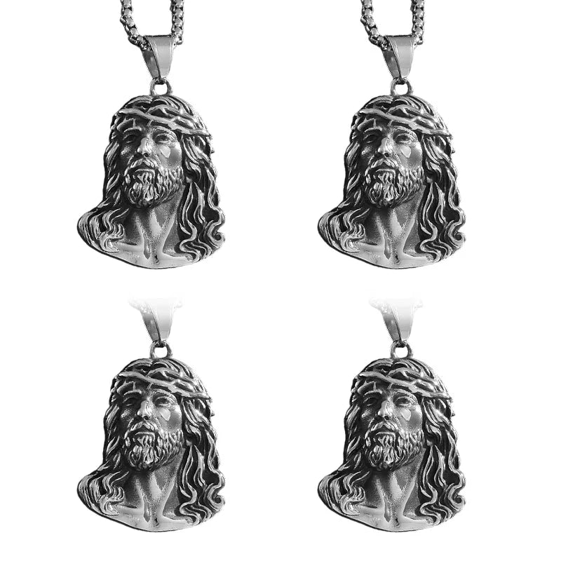 Náhrdelník s príveskom a obrázkom Ježiša