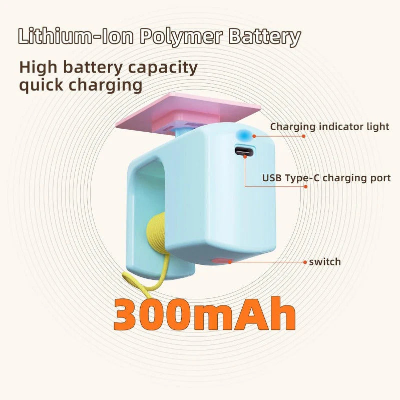 Stropná hádanka pre mačky AutoBounce USB-C