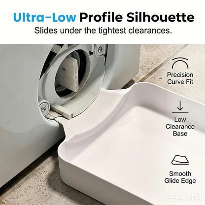 Univerzálna odkvapkávacia miska pre práčky s predným plnením