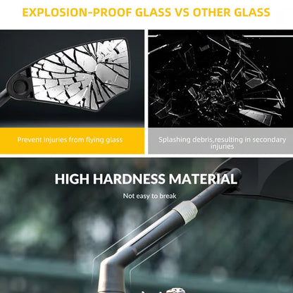 360° nastaviteľné zrkadlo na riadidlá kolesa