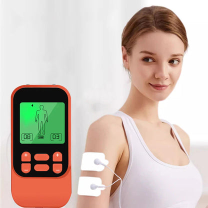 Prenosný dvojkanálový elektromyostimulátor TENS