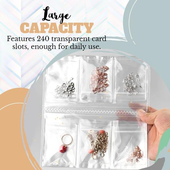 🔥🔥Kúpte 1 a získajte 1 zadarmo🔥Transparent Jewellery Storage Book Set