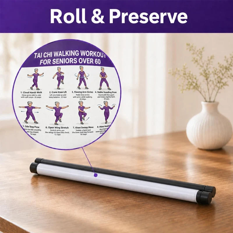 🧘‍♂️Plagát Tai Chi pre seniorov