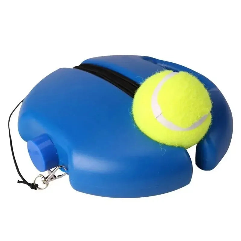 🌱Přenosný tenisový trenažér Solo |🎾 Odolná, vysoce elastická odrazová základna pro jakýkoli trénink