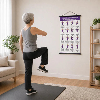 🧘‍♂️Plagát Tai Chi pre seniorov