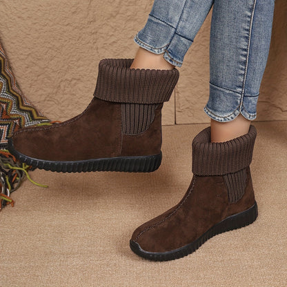 🔥Dopredaj - Štýlové dámske členkové topánky v jednofarebnom prevedení