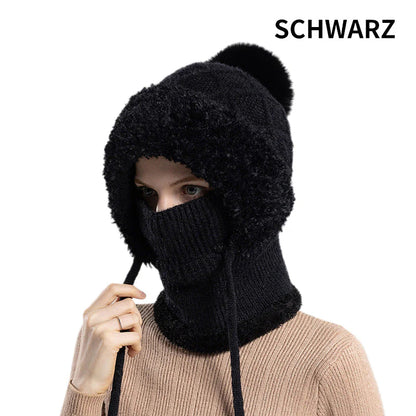 Tri v jednom: čiapka, maska a šál, maximálne teplo