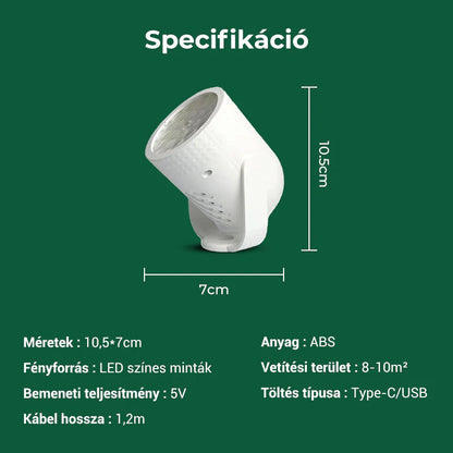 Vícevzorový USB projektor