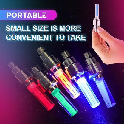 🌈💡Vodeodolné univerzálne LED svetlá na kolesá pre viacero modelov áut【✨Kúpte 2 a získajte 2 zadarmo】