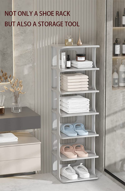 Odnímateľný a praktický viacvrstvový stojan na topánky