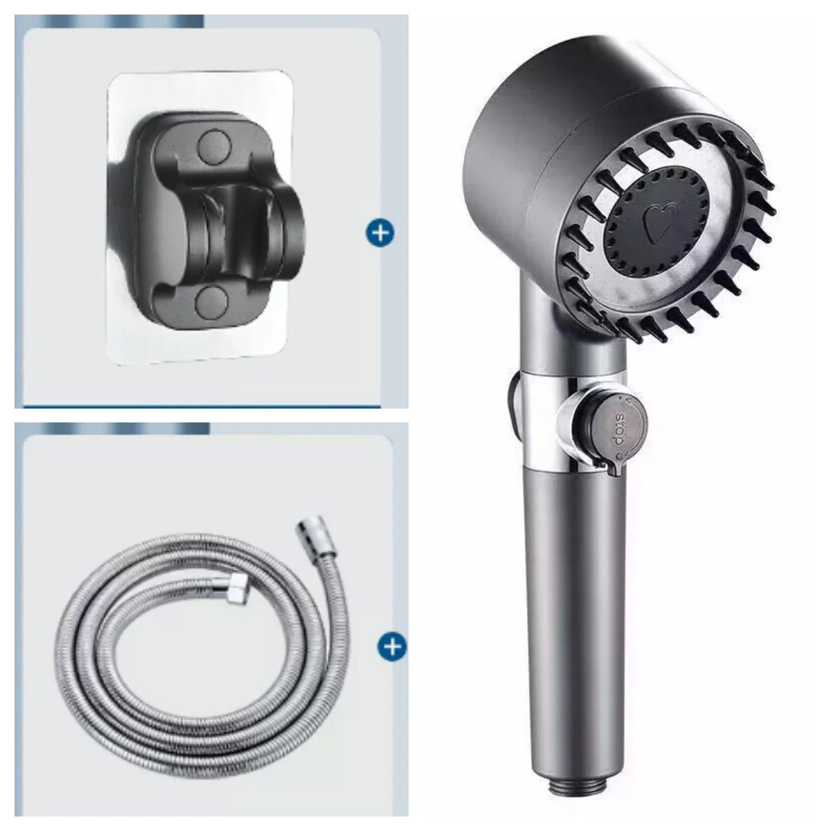 🚿Multifunkčná vysokotlaková sprchová hlavica