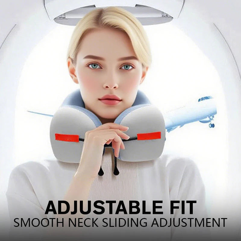 🛌🏻Vankúš na krk z pamäťovej peny v tvare U(2 kusy za lepšiu zľavu)