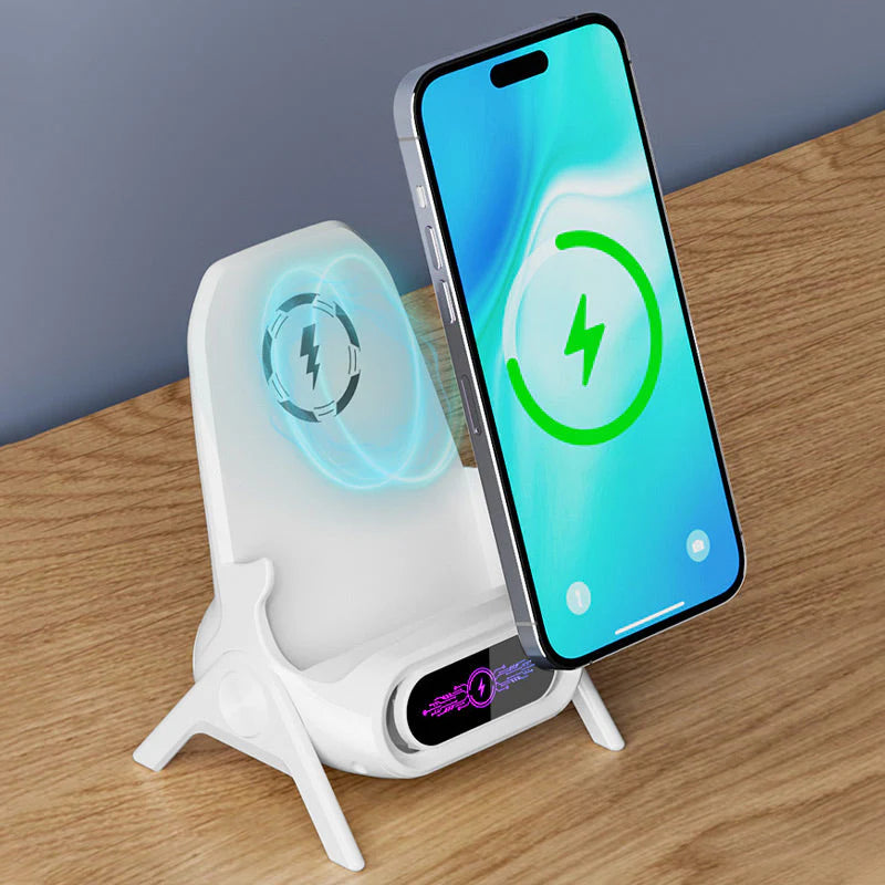 📱Univerzálny rýchlonabíjací stojan na telefón s chladením – nastaviteľný, efektívny a kreatívny