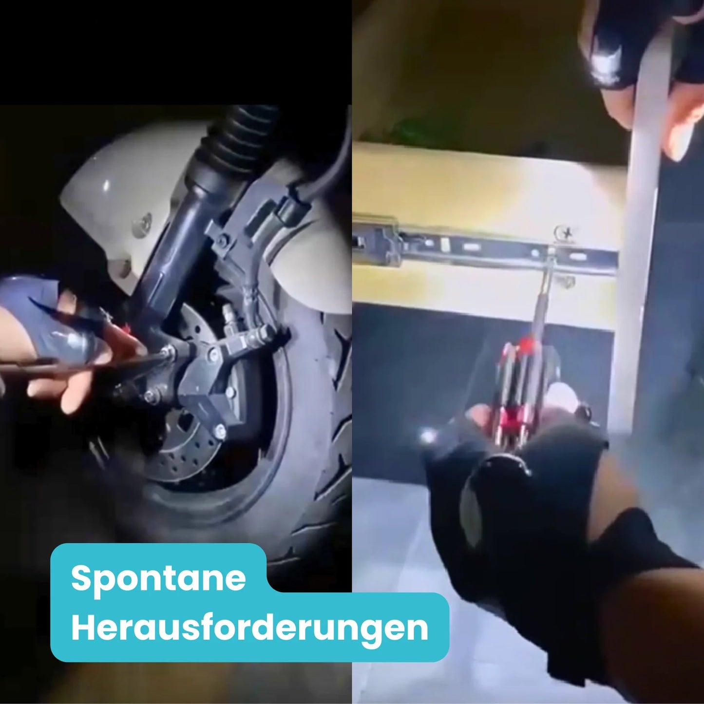 Rukojeť světla - Dobré světlo nepotřebuje třetí ruku.