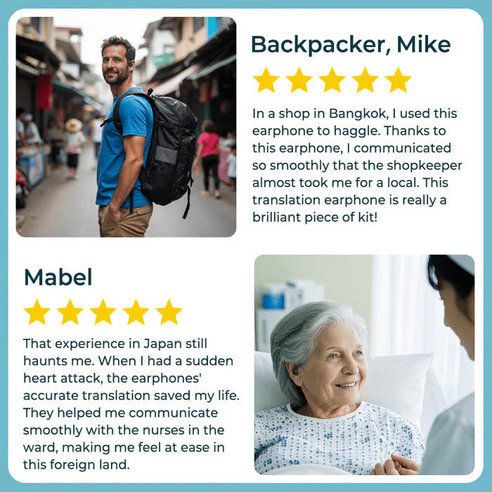 Bezdrôtové slúchadlá OWS Bluetooth 5.4 s AI prekladačom (pre iOS a Android)