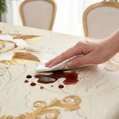 Vodotesný a olejuvzdorný obrus