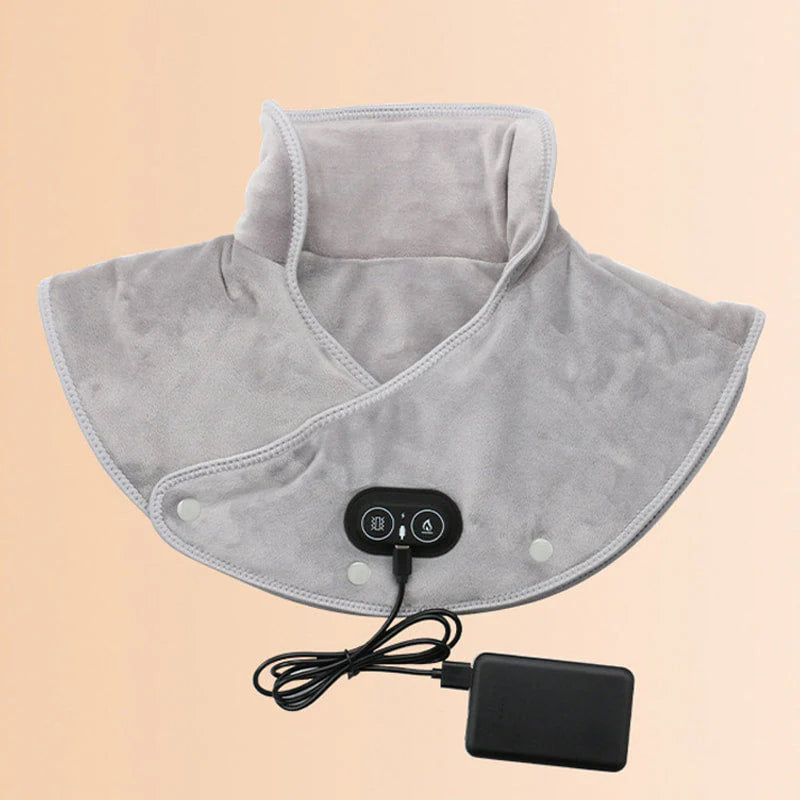 Elektrický ohrievač krku a ramien s vibráciou