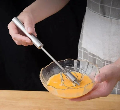 Poloautomatický šľahač vajec z nehrdzavejúcej ocele