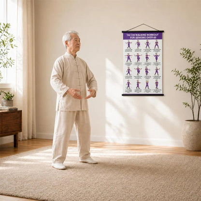 🧘‍♂️Plagát Tai Chi pre seniorov