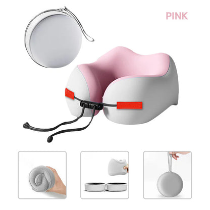 🛌🏻Vankúš na krk z pamäťovej peny v tvare U(2 kusy za lepšiu zľavu)