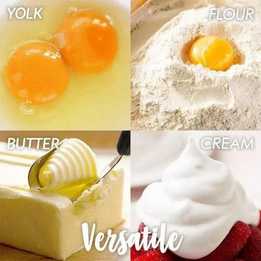 Poloautomatický šľahač vajec z nehrdzavejúcej ocele