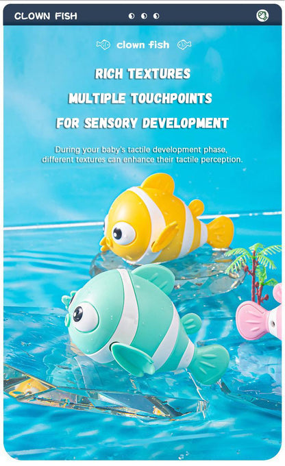 🐟Naťahovacia hračka do kúpeľa s klaunom